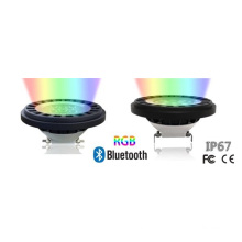 RGB Waterproof IP67 PAR36 LED Spotlight with ETL Bluetooth Dimmable